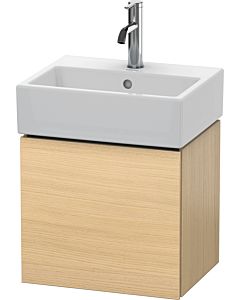 L-Cube Duravit vasque LC6245L7171 43,4x34,1x40cm, suspendu, porte à gauche, chêne méditerranéen