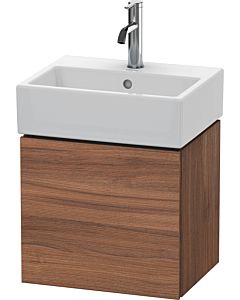 L-Cube Duravit vasque LC6245L7979 43,4x34,1x40cm, suspendu, porte à gauche, noyer naturel