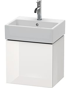 Duravit L-Cube vanity unit LC6245L8585 43.4x34.1x40cm, wall-hung, door on the left, white high gloss