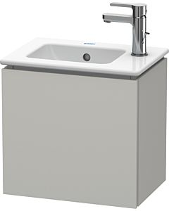 Duravit L-Cube Waschtisch-Unterschrank LC6272L0707 42x29,4x40cm, wandhängend, Tür links, betongrau matt