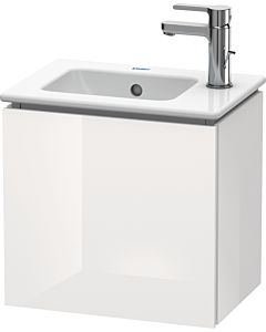 Duravit L-Cube vanity unit LC6272L2222 42x29.4x40cm, wall-hung, door on the left, white high gloss