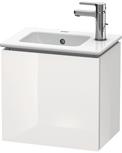 Duravit L-Cube vanity unit LC6272L8585 42x29.4x40cm, wall-hung, door on the left, white high gloss