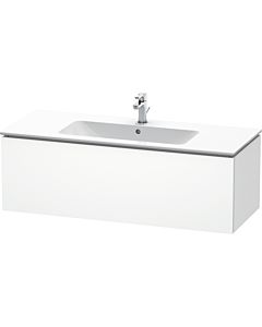 Duravit L-Cube Waschtischunterbau LC614301818 Weiß Matt, 122,2x40x48,1cm, 1 Auszug