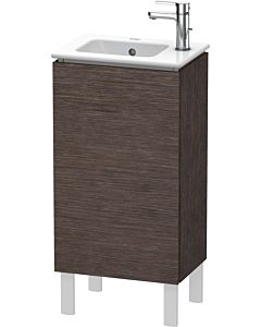 Duravit L-Cube vanity unit LC6273L7272 42x29.4x70.4cm, standing, door on the left, brushed dark oak