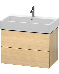 Duravit L-Cube Waschtisch-Unterschrank LC627707171 78,4x 45,9 cm, mediterane eiche, 2 Schubkästen, wandhängend