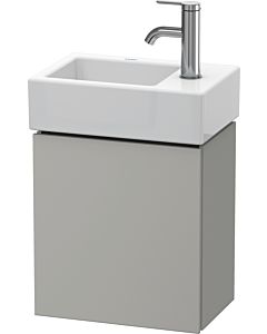 Duravit L-Cube vanity unit LC6293R0707 36.4x24.1x40cm, wall-hung, door on the right, concrete gray matt
