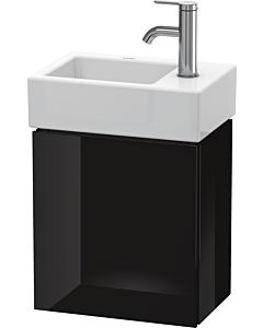 Duravit L-Cube Waschtisch-Unterschrank LC6293R4040 36,4x24,1x40cm, wandhängend, Tür rechts, schwarz hochglanz