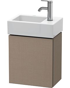 L-Cube Duravit vasque LC6293R7575 36,4x24,1x40cm, suspendu, porte à droite, lin