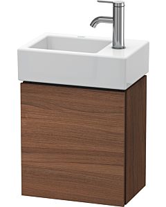 L-Cube Duravit vasque LC6293R7979 36,4x24,1x40cm, suspendu, porte à droite, noyer naturel