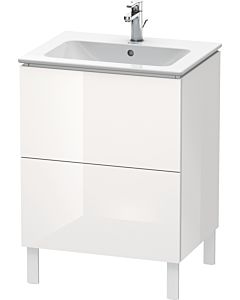 Duravit L-Cube vanity unit LC662502222 62 x 48, match2 cm, white high gloss, 2 2000