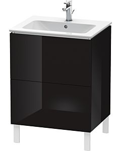 L-Cube Duravit vasque LC662504040 62 x 48, match2 cm, noir brillant, 2 2000
