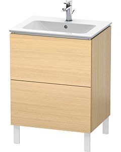 L-Cube Duravit vasque LC662507171 62 x 48, 2000 cm, chêne méditerranéen, 2 coulissants, debout