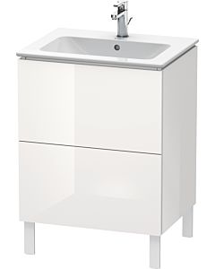 Duravit L-Cube vanity unit LC662508585 62 x 48, match2 cm, white high gloss, 2 2000