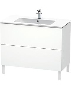 L-Cube Duravit vasque LC662701818 102 x 48, 2000 cm, match2 mat, 2 blanc