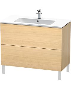 Duravit L-Cube Waschtisch-Unterschrank LC662707171 102 x 48,1 cm, mediterane eiche, 2 Auszüge, stehend