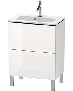 Duravit L-Cube vanity unit LC667302222 62 x 39, match2 cm, white high gloss, 2 2000