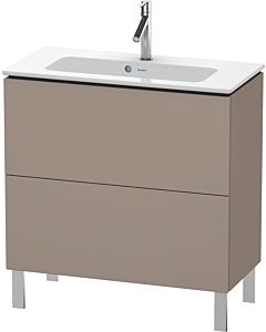 Duravit L-Cube vanity unit LC667404343 82 x 39, match2 cm, basalt matt, 2 2000