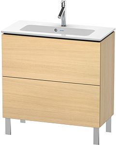 Duravit L-Cube vanity unit LC667407171 82 x 39, 2000 cm, Mediterranean oak, 2 pull-outs, standing