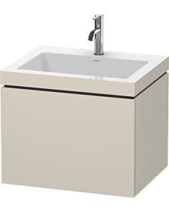 L-Cube Duravit vasque LC6916O9191 60 x48 cm, 2000 , taupe mat, coulissant 2000