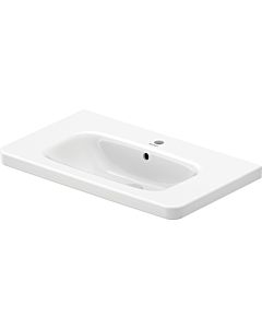 Duravit DuraStyle Möbel Waschtisch 2320800000 80 x 48 cm, weiss, mit Hahnloch