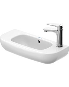 Duravit D-Code Waschtisch 0706500008 50 x 22 cm, Hahnloch rechts, weiss