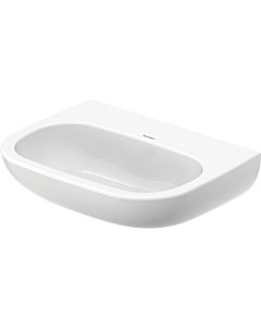 Duravit D-Code Washbasin Med 2311600070 without overflow, without tap hole, Weiß Hochglanz