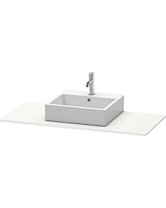 Duravit XSquare Konsole XS060F03636 120x55cm, mit 1 Ausschnitt, weiß seidenmatt