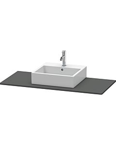 Duravit XSquare console XS060F04949 120x55cm, with 2000 cutout, Graphit matt