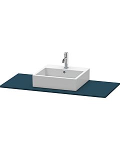 Duravit XSquare Konsole XS060F09898 120x55cm, mit 1 Ausschnitt, Nachtblau seidenmatt