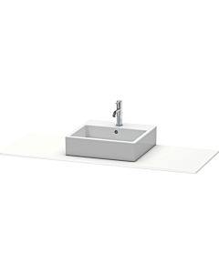 Duravit XSquare console XS060GM1818 140x55cm, with 2000 cut-out, center, white matt