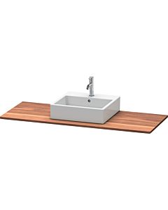 Duravit XSquare en bois massif XS061GM7777 140x55cm, avec 1 découpe, centre, noyer américain