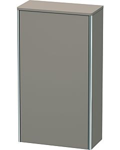 Duravit XSquare armoire Duravit XSquare XS1303R4343 50x88x23,6cm, porte à droite, basalte mat