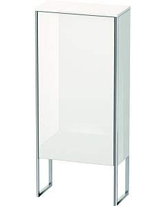 Duravit XSquare Halbhochschrank XS1304L2222 50x88x23,6cm, Tür links, stehend, weiß hochglanz