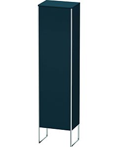 Duravit XSquare cabinet XS1314L9898 50x176x35,6cm, door left, standing, Nachtblau seidenmatt