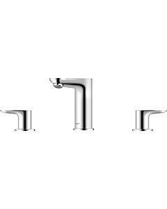 Duravit Wave 3-Loch-Waschtischarmatur WA1060005010 Ausladung 129mm, chrom