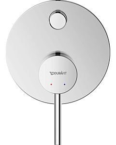 Duravit Circle Unterputz-Wannenarmatur E4210008010 Umsteller mit automatischer Rückstellung, chrom