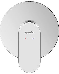 Duravit Wave set prêt à monter WA4210007010 mitigeur de douche à encastrer, chromé