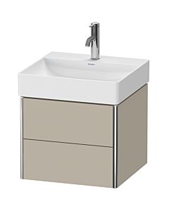 Duravit XSquare Duravit XSquare XS416006060 48,4x39,7x46cm, 2 drawers, taupe satin finish
