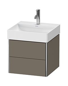 Duravit XSquare Duravit XSquare XS416009090 48,4x39,7x46cm, 2 drawers, Flannel Grey seidenmatt