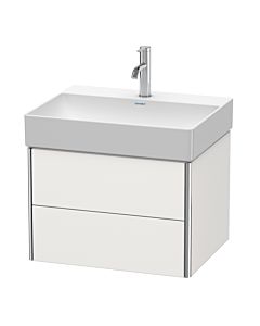Duravit XSquare Waschtisch-Unterschrank XS416103939 58,4x39,7x46cm, 2 Schubkästen, Nordic weiß seidenmatt