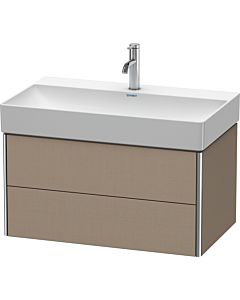 Duravit XSquare Waschtisch-Unterschrank XS416207575 78,4x39,7x46cm, 2 Schubkästen, Leinen