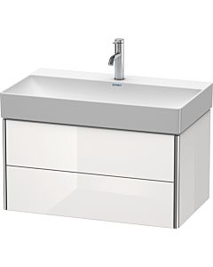 Duravit XSquare Duravit XS416208585 78,4x39,7x46cm, 2 tiroirs, blanc brillant
