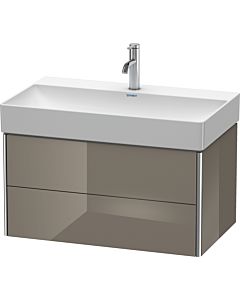 Duravit XSquare Duravit XSquare XS416208989 78.4x39.7x46cm, 2 drawers, Flannel Grey hochglanz
