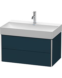 Duravit XSquare Duravit XSquare XS416209898 78.4x39.7x46cm, 2 drawers, Nachtblau seidenmatt