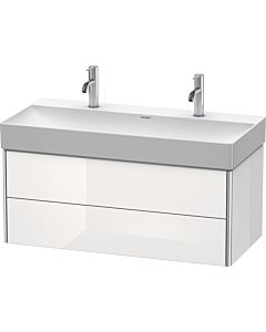 Duravit XSquare XS416303939 98,4x39,7x46 cm, 2 tiroirs, Nordic weiß