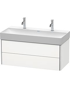 Duravit XSquare Duravit XS416303636 98,4x39,7x46cm, 2 tiroirs, blanc