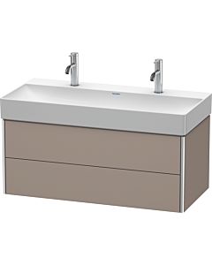 Duravit XSquare Duravit XS416304343 98,4x39,7x46cm, 2 tiroirs, basalte mat