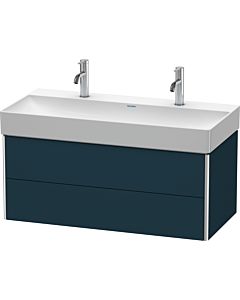 Duravit XSquare Duravit XSquare XS416309898 98.4x39.7x46cm, 2 drawers, Nachtblau seidenmatt