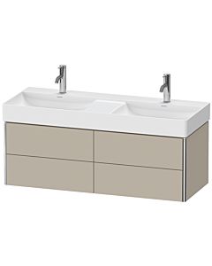 Duravit XSquare Duravit XSquare XS416406060 118,4x39,7x46cm, 4 drawers, taupe satin finish