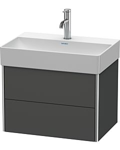 Duravit XSquare Duravit XSquare XS416704949 58,4x39,7x39cm, 2 drawers, matt graphite